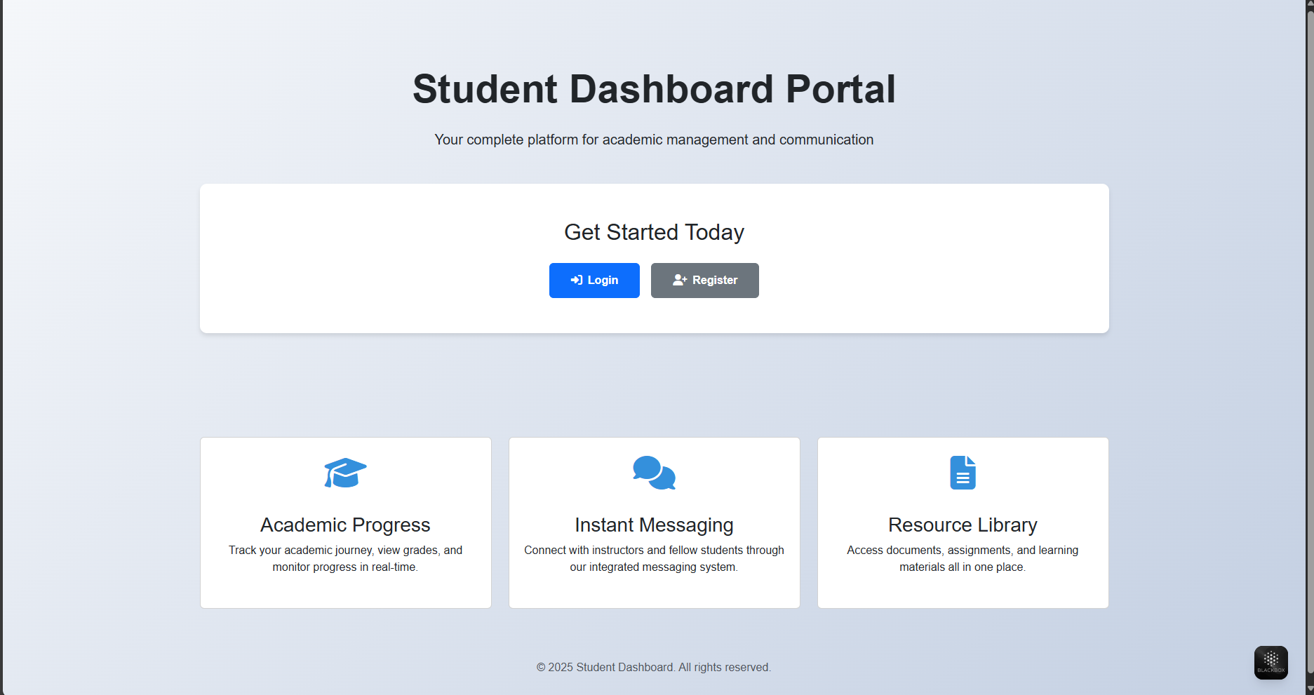 Student Dashboard